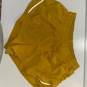 Women's Mustard Yellow Shorts